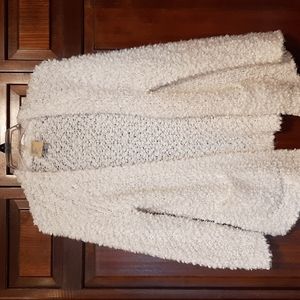 Girls sweater cardigan white L 14 ThereAbouts brand